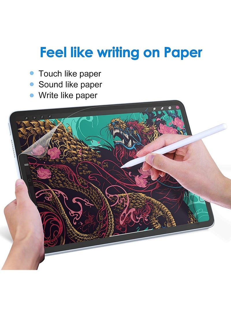 2Packs Paper-Feel Screen Protectors for iPad 12th (A18) 2026/iPad 11th (A16) 2025/iPad 10th 10.9inch 2022, Write and Draw Like on Paper, 9H Tempered Glass, Matte Writing Film,Anti-Glare - Image 5